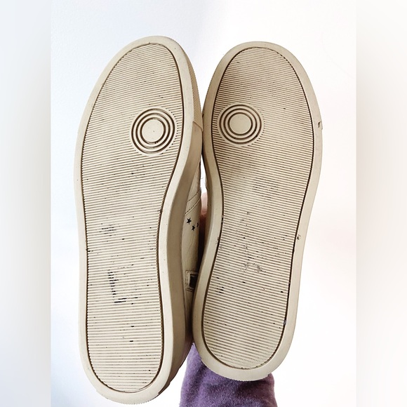 ZV1747 High Flash Sneakers CRUSH Leather ZADIG&VOLTAIRE, size 40 US 9 Distressed - Picture 6 of 15